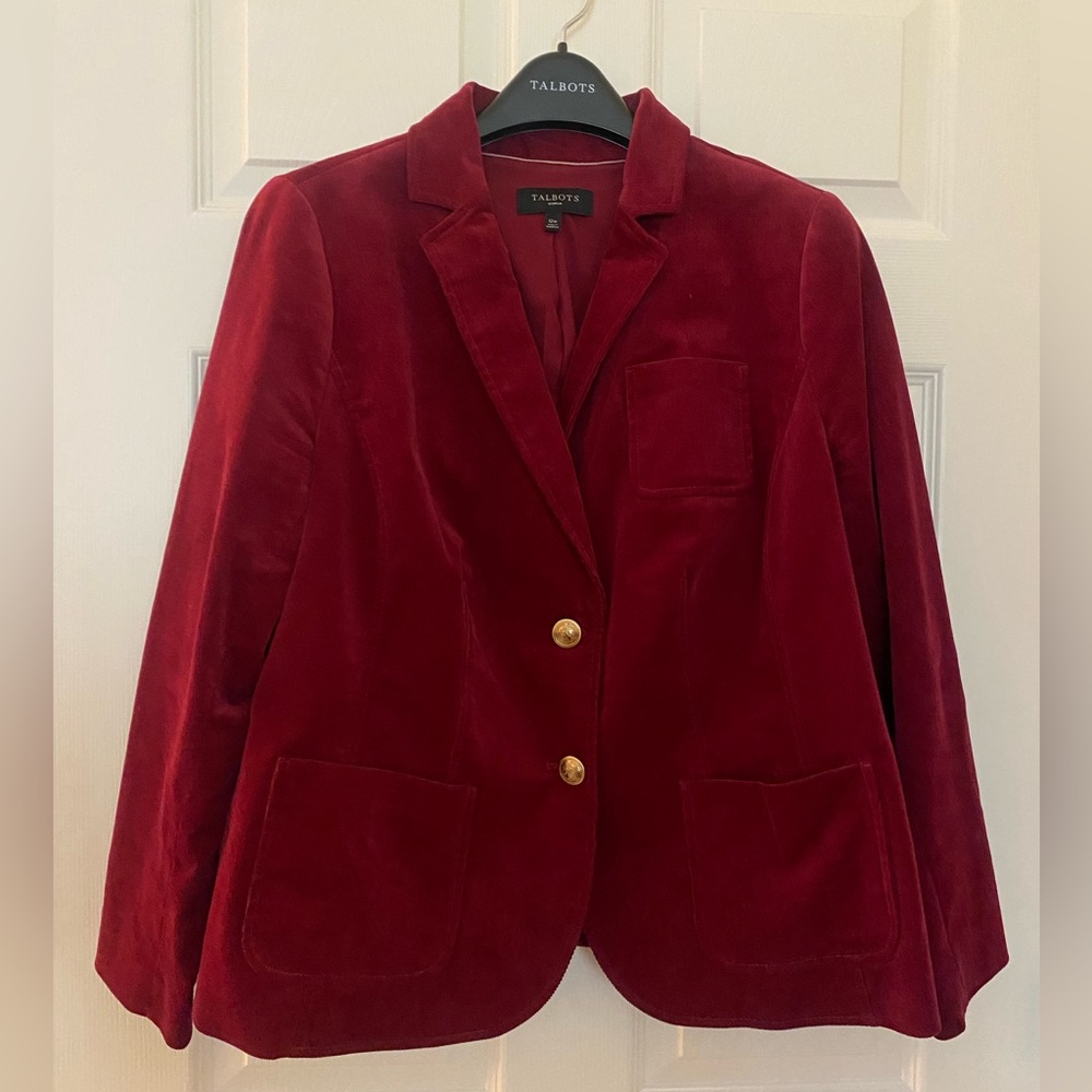 Talbots Corduroy Blazer